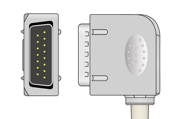 Kanzk131 10-lood electrocardiogramkabel zonder Weerstand
