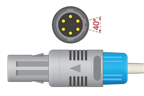 Kabel van de Mindray de Compatibele 0010-20-42594 SpO2 Uitbreiding