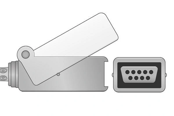 De Kabel van de Spacelabs 700-0030-00 SpO2 Uitbreiding
