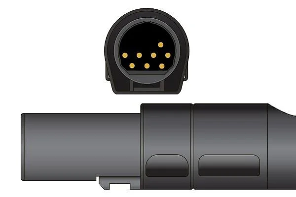 SpO2 Adapterkabel Compatibel voor Duitsland Corometrics 4033cax. 2.4m