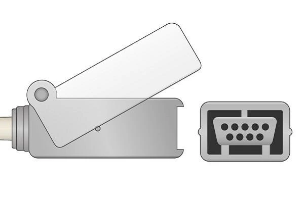 De Kabel van de Mindray 0010-30-42738 SpO2 Uitbreiding