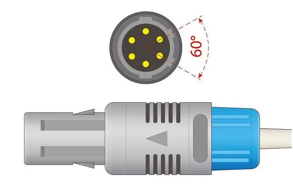 De Kabel van de Mindray 0010-30-42625 SpO2 Uitbreiding