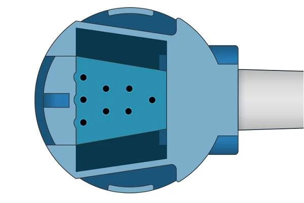 Datex van Duitsland de Adapterkabel van Oxytip oxy-SLA SpO2, 2.4m