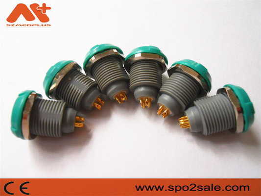 IBP-Medisch apparaatschakelaars Etco2 Plastic 8 Pin Socket Grey Shell Green