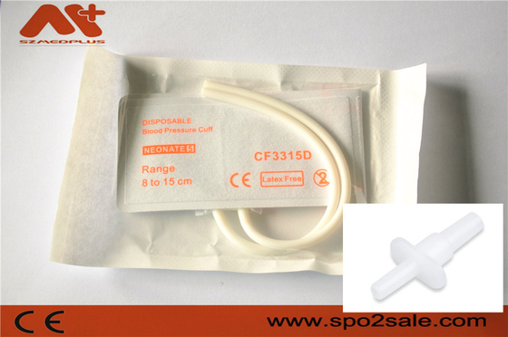Beschikbaar NIBP-Manchet - 2525 pasgeborene 5 dubbele buis 8 - 15 cm