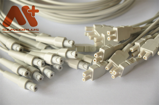 GE-het electrocardiogramkabel 14 Lood 420101-001 TPU van Gezondheidszorgmarquette