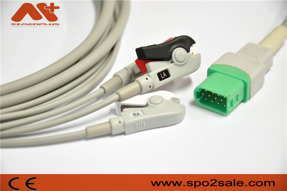 Mindray > Datascope-Paspoort V, V12, het Loodcompatibel systeem van V21 3 direct-verbinden ECG-Kabel