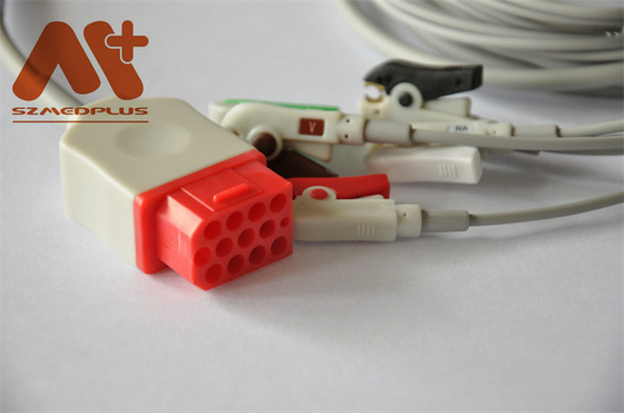 Direct-verbindt Bionetbm5 Compatibel Lood 5 ECG-Kabel