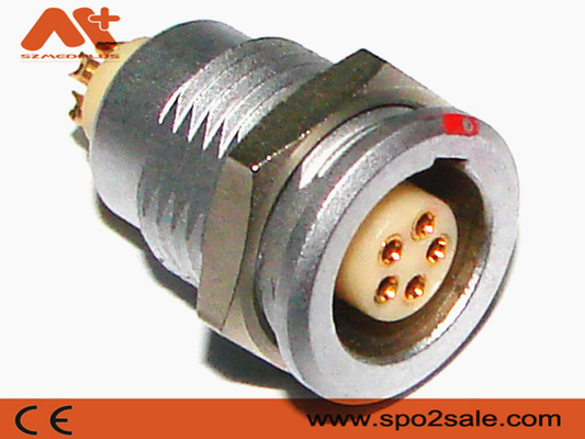 Spo2 het Metaal 1B 5 Pin Socket van Medisch apparaatschakelaars EGG.1B.305