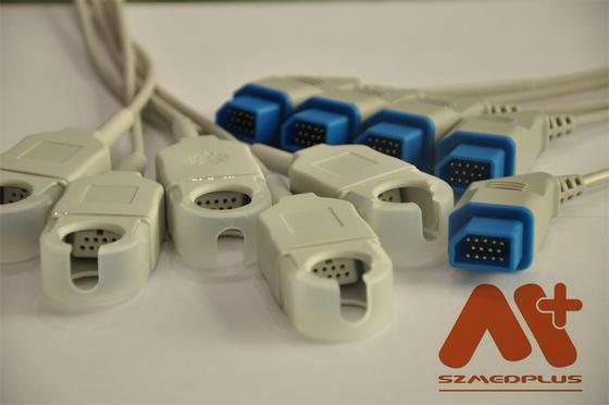 Compatibele SpO2 de Adapterkabel van Nihonkohden - jl-900P