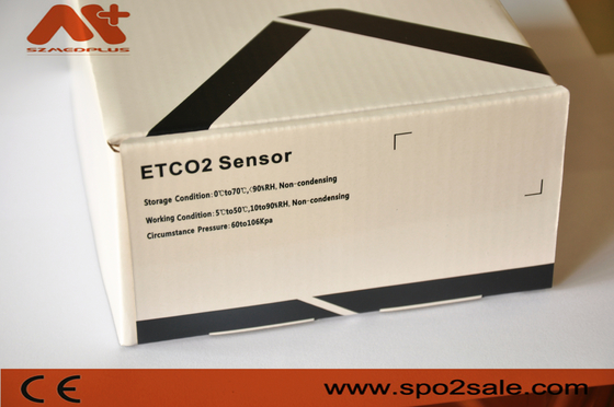 8 van de Sensortpu M2501A Co2 van Pin Philips EtCO2 de Sensorheersende stroming Capnography
