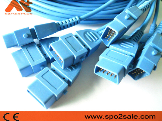 Van de de Uitbreidingskabel van BCI Nellcor Spo2 de Vormkabel van CSI Siemens Spo2