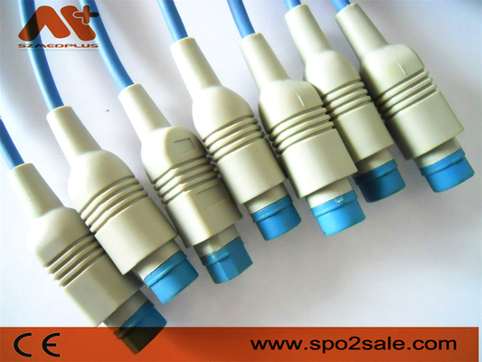 8 Kabel 12 van Pin Patient Monitor Accessories Philips Spo2 Speld