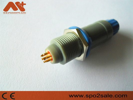 (S21M07-P05MJG0-527S) 1P-trekkrachtduw 5 plastic schakelaar van de speld de enige inkeping, Grey Shell, Blauwe Koker, voor 5,0 mm-kabel