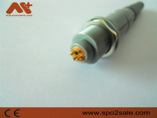 1P Pull Push 6Pin Plastic Plug Grijzige Schelp Grijze mouw voor 5.00mm kabel medische apparatuur connectoren