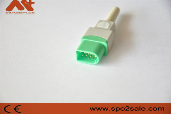 ECG-schakelaar 12Pin voor geduldige de monitor medische toebehoren van Datascope met groene kleur