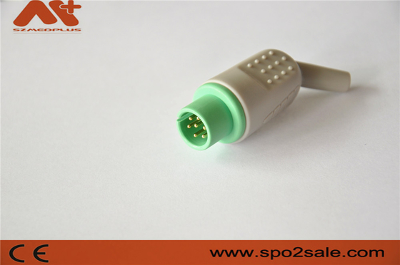 Medische connector compatibel met Bionet EKG connector met 7pin Groene kleur