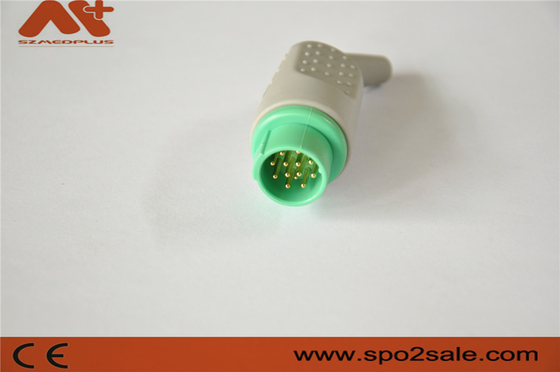 13 Pin EKG Connector voor Mennen Monitor Medisch Accessoire met groene kleur