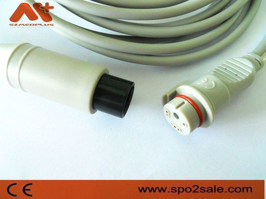 De Kabel001c-30-70758 BD IBP Kabel van AAMI 6 Pin Mindray IBP