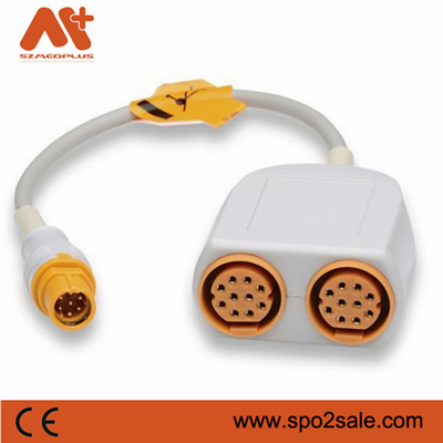 Kabel 7 Pin To Dual 10Pin van de Draeger Compatibele IBP Adapter