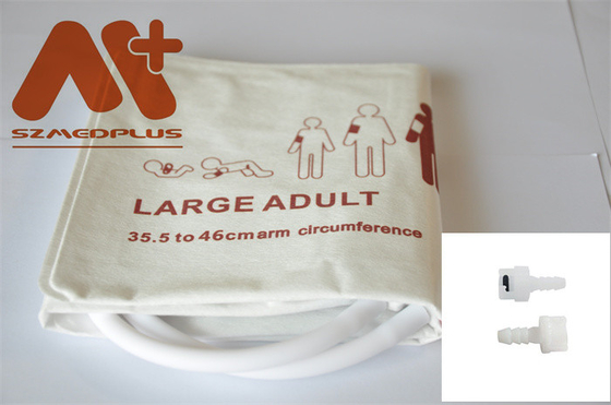 Beschikbaar NIBP-Manchet - grote volwassen dubbele buis 2455 35,5 - 46 cm