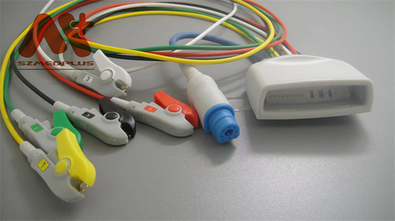 ECG-Telemetrie Holter Cable 5 Lood Grabber Spo2 Philips 989803171851