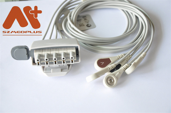 M2592A Philips 5 Draden van het de Telemetrielood van CFS van de Loodecg Kabel voor Geduldige Monitor