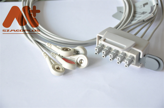 M2592A Philips 5 Draden van het de Telemetrielood van CFS van de Loodecg Kabel voor Geduldige Monitor