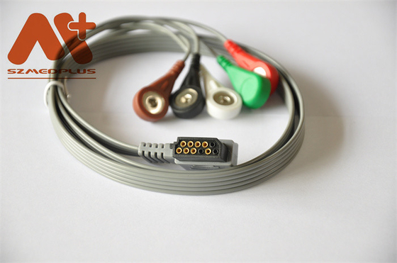Philips Compatible ECG Holter Cable 989803157491 5 Loodbreuk