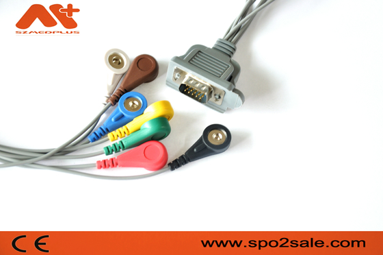 7 lood Holter Dms 300 3a AHA dms-20200213 voor Geduldige Monitor