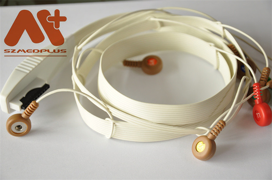 Medische TPU 10 Lood Holter Cable Mortara Ecg Cable AHA - 9293-034-50