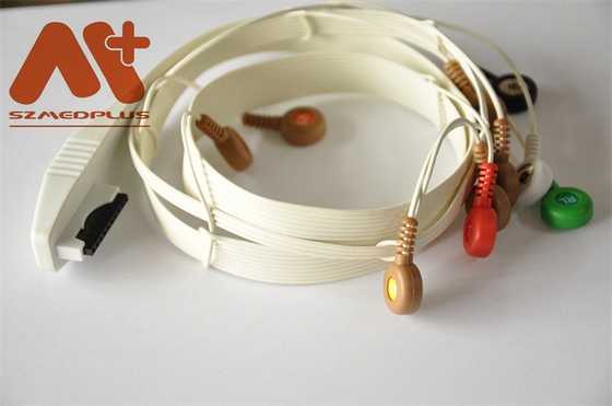 Medische TPU 10 Lood Holter Cable Mortara Ecg Cable AHA - 9293-034-50