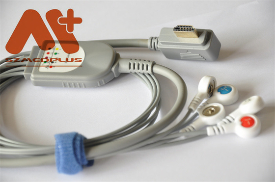 ECG Holter Cable 5 Lood Compatibel voor Voles&Hills Slim Holter Recording System