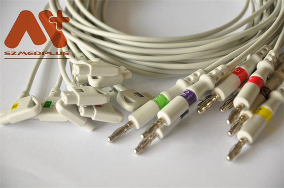 Philips Compatible-electrocardiogramkabel 10 Loodcfs 989803129161 voor Banaan 4,0