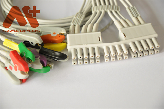 Mortara Burdick 10 Machine van het Kabel 9293-047-60 de AHA Gebruikte electrocardiogram van Loodecg