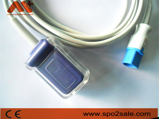 Oximax 8 de Adapterkabel Philips M1943NL Medische TPU van Pin To DB9 SpO2