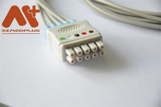 GE-Geduldige Kabel 5 Loodbreuk 411202-001 van Gezondheidszorgmarquette ECG