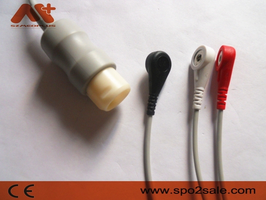 Philips Compatible 3 Onverwacht Lood direct-verbindt ECG-Kabel - M1733A
