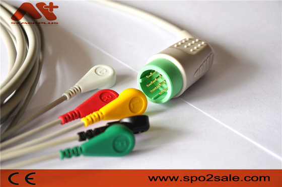 Stryker > MEDTRONI > Fysio Onverwacht Controle Compatibel Lood 5 direct-verbinden ECG-Kabel - 11110-000066