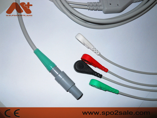 Petas 165R, 260R, 300, k-250, Compatibel Onverwacht Lood 4 van KMA160R direct-verbindt ECG-Kabel