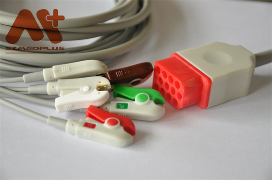 Direct-verbindt Bionetbm5 Compatibel Lood 5 ECG-Kabel