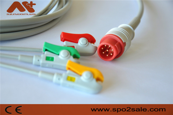 Bionet BM3, Compatibel Lood 3 van BM3VET direct-verbindt ECG-Kabel