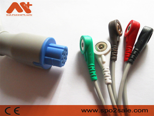 Datex direct-verbindt Compatibel Onverwacht Lood 5 van Ohmeda ECG-Kabel band-72595R