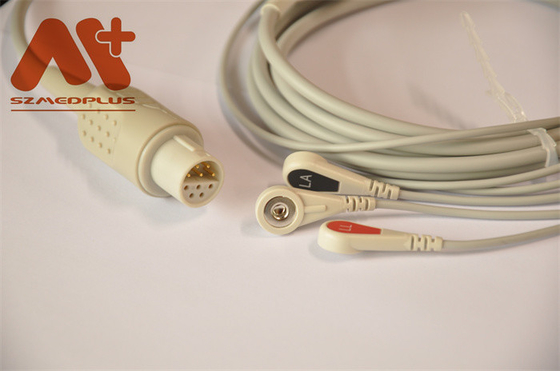 De Kabelsecg Kabel 3 van de Lohmerier Geduldige Monitor Loodbreuk voor M010 M011 M211 Defi 501