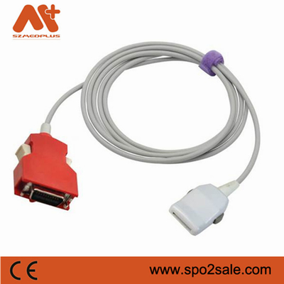 Kabel van de szmedplus de Compatibele SpO2 Adapter - 2060