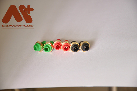 Compatibel DIN 1.5mm de Ronde ECG-Rode Groene Zwarte van de Contactdoosspo2 Schakelaar