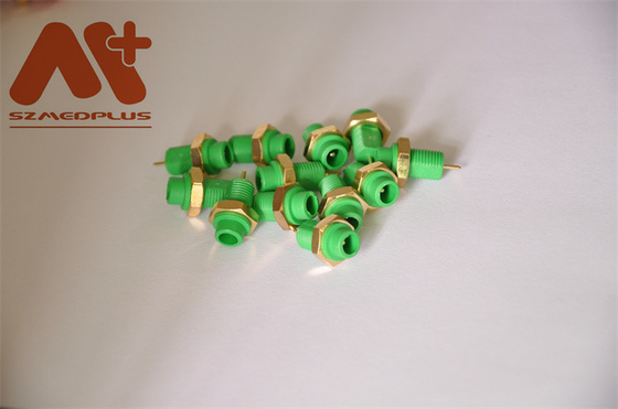 Compatibel DIN 1.5mm de Ronde ECG-Rode Groene Zwarte van de Contactdoosspo2 Schakelaar