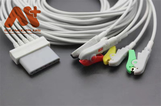 CEI Holter Cable Schiller Lux 5 Loodecg Kabel met Leadwires