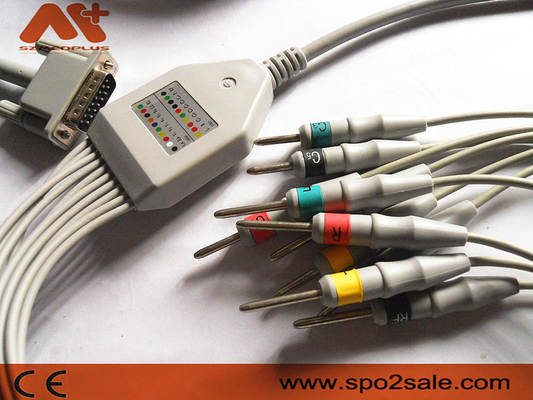 Dr. Lee 10 Lead EKG kabel voor EKG-120A, 310A, 310B EKG machine