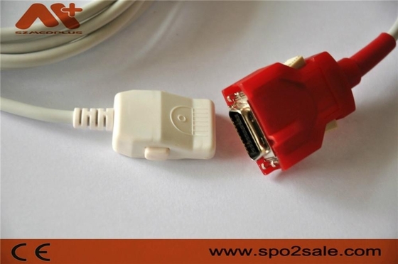 2.4M 20Pin Spo2 Adapter Kabel Rood PC-04 (2058) PC-08 (2059) PC-12 (2060)